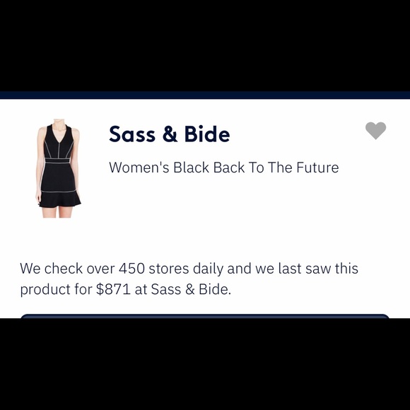 Sass & Bide Women's Black Back To The Future - Picture 6 of 7